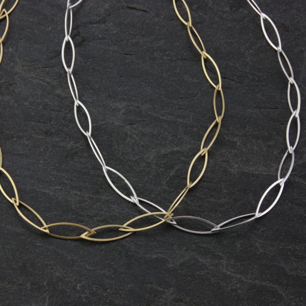 Sema Sezen has created a distinctive contemporary line of fine, handmade jewelry in sterling silver and vermeil. Her pieces are modern,yet timeless and elegant.